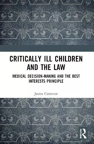 Critically Ill Children and the Law cover
