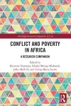 Conflict and Poverty in Africa cover