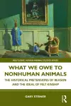 What We Owe to Nonhuman Animals cover