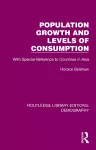 Population Growth and Levels of Consumption cover