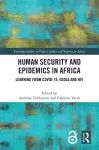 Human Security and Epidemics in Africa cover