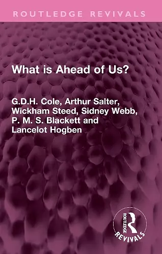 What is Ahead of Us? cover