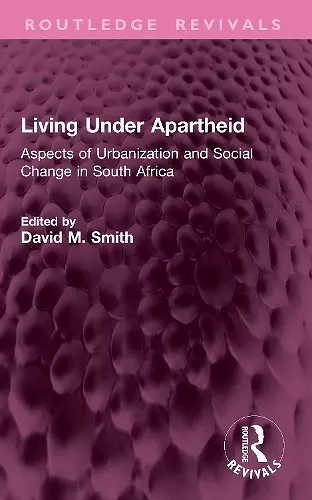 Living Under Apartheid cover