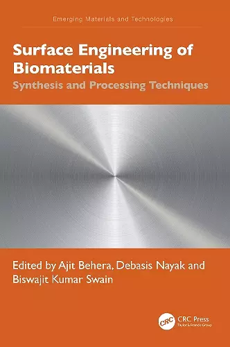 Surface Engineering of Biomaterials cover