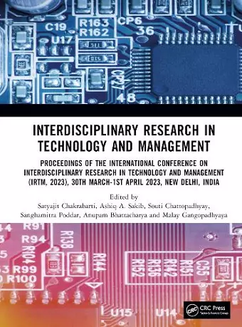 Interdisciplinary Research in Technology and Management cover