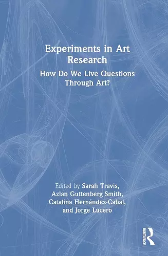 Experiments in Art Research cover