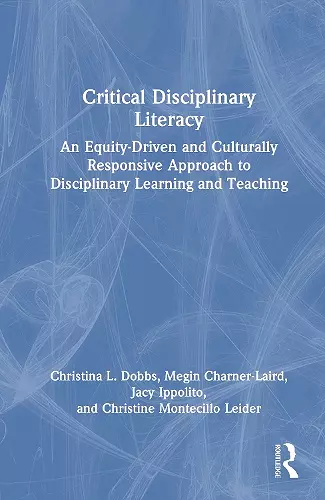 Critical Disciplinary Literacy cover