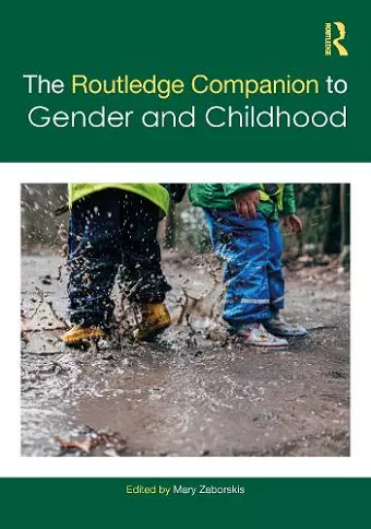 The Routledge Companion to Gender and Childhood cover