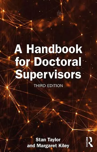 A Handbook for Doctoral Supervisors cover