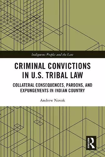 Criminal Convictions in U.S. Tribal Law cover