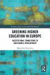 Greening Higher Education in Europe cover