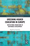 Greening Higher Education in Europe cover