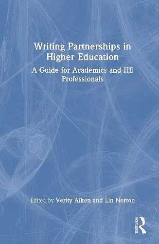 Writing Partnerships in Higher Education cover