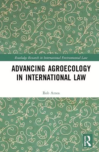 Advancing Agroecology in International Law cover