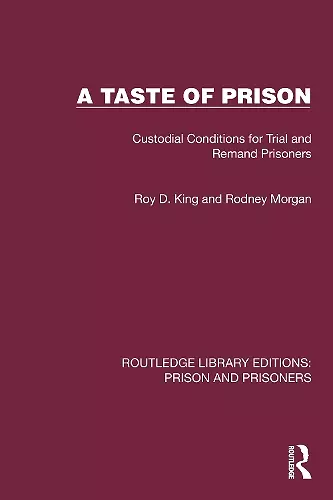 A Taste of Prison cover