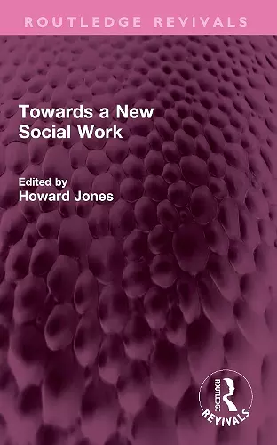 Towards a New Social Work cover
