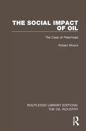 The Social Impact of Oil cover