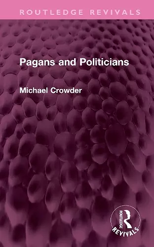 Pagans and Politicians cover