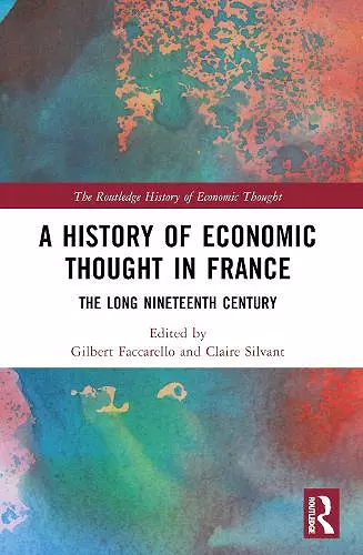 A History of Economic Thought in France cover