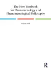 The New Yearbook for Phenomenology and Phenomenological Philosophy cover