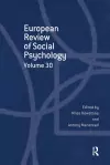 European Review of Social Psychology: Volume 30 cover