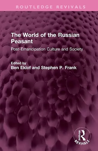 The World of the Russian Peasant cover