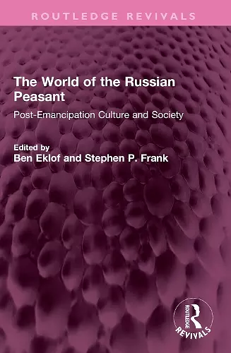 The World of the Russian Peasant cover