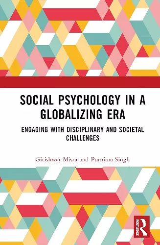 Social Psychology in a Globalizing Era cover