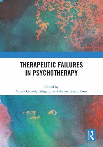 Therapeutic Failures in Psychotherapy cover