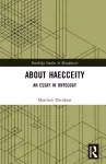 About Haecceity cover