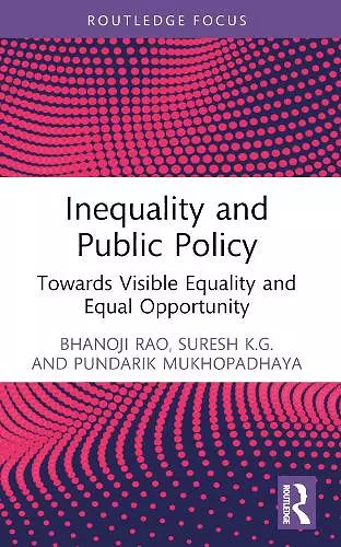 Inequality and Public Policy cover