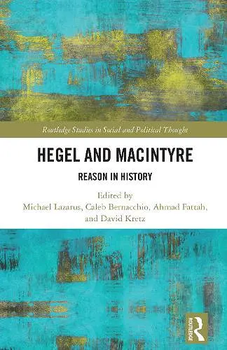 Hegel and MacIntyre cover