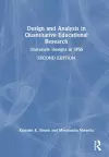 Design and Analysis in Quantitative Educational Research cover