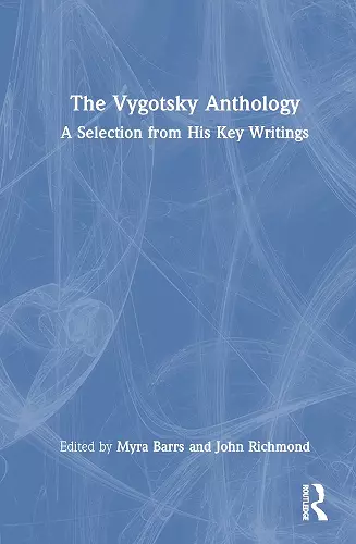 The Vygotsky Anthology cover