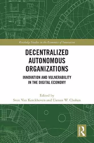 Decentralized Autonomous Organizations cover