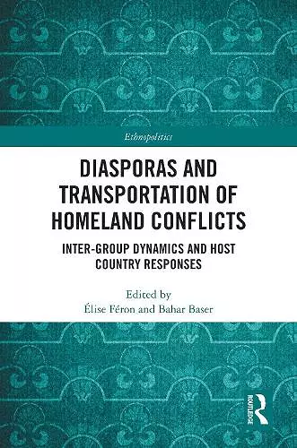 Diasporas and Transportation of Homeland Conflicts cover