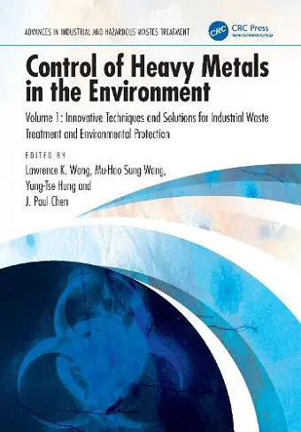 Control of Heavy Metals in the Environment, Volume 1 cover