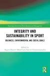 Integrity and Sustainability in Sport cover