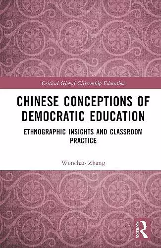 Chinese Conceptions of Democratic Education cover