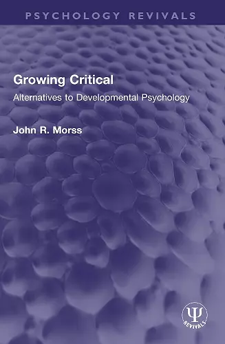 Growing Critical cover