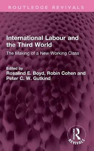 International Labour and the Third World cover
