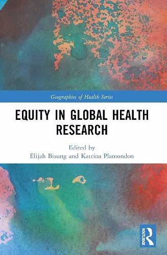 Equity in Global Health Research cover