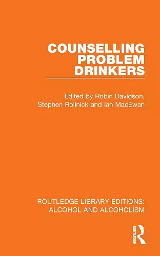 Counselling Problem Drinkers cover