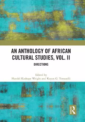 An Anthology of African Cultural Studies, Volume II cover