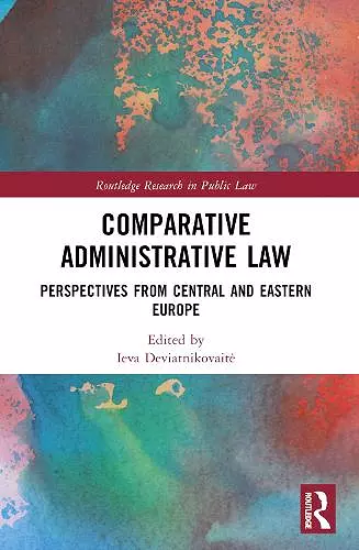 Comparative Administrative Law cover