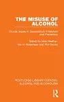 The Misuse of Alcohol cover