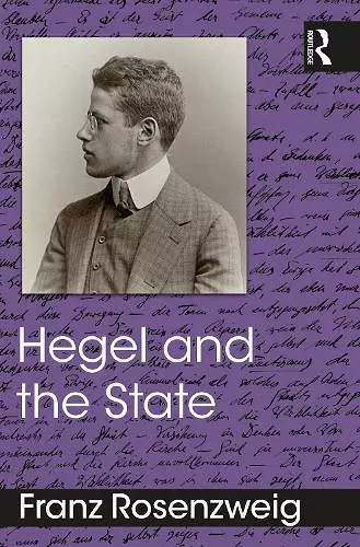 Hegel and the State cover