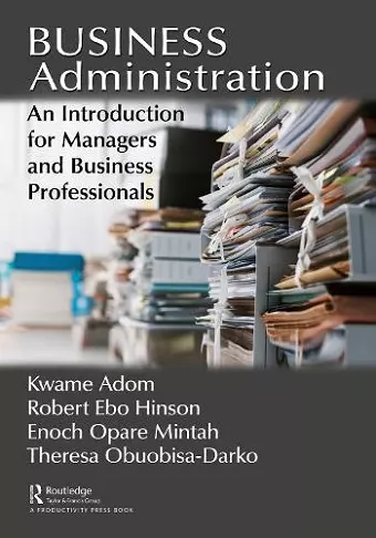 Business Administration cover