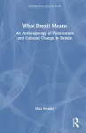 What Brexit Means cover