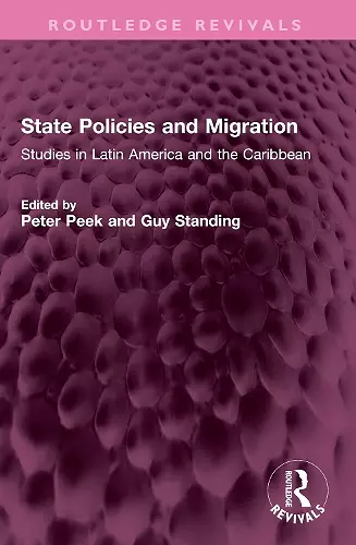 State Policies and Migration cover